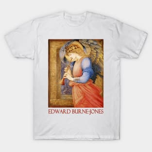 Angel Playing a Flageolet by Edward Burne-Jones T-Shirt